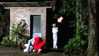 Prank Pocong Lucu Tante Bohay Auto Nyungsep || Prank Terlucu