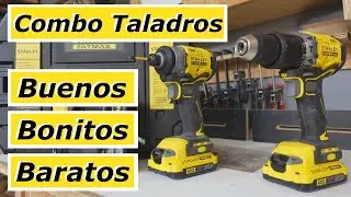 COMBO de Taladros STANLEY FATMAX 20V | UNBOXING, pruebas y primeras impresiones!!!
