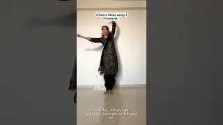 Creating 3 Dance Steps using only 1 Footwork 💃🏻 