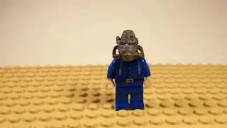 Lego 3D Printed Fallout Power Armor Helmet