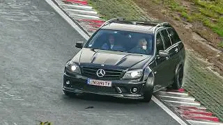 NÜRBURGRING WET & Tricky Conditions! Near Crashes! BIG Slides & Highlights 28 09 2024 Nordschleife