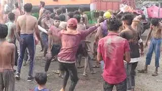 😱रंगपंचमी पर फूल 🔥मस्ती कि लड़कों ने🕺😍#instashortx #viralvideo2022