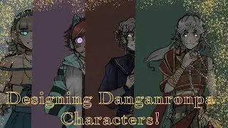 || Designing Danganronpa OC's || Speedpaint ||