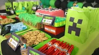 MINECRAFT FESTA EM CASA - Como fazer ?  