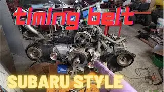 How to: Replacement of a 1980's-1990's Subaru 1.8 Timing Belt