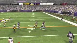 Madden NFL 25 Online Ranked Gameplay - Steelers vs. Vikings - Troy Polamalu vs. Adrian Peterson