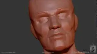 Male base model from scratch - ZBrush timelapse