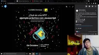 Taller online ¿Qué es una API? ejemplo práctico con JavaScript | GDG Chimbote