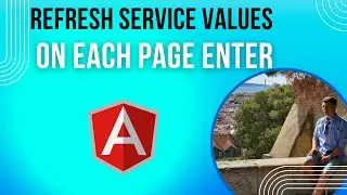 Angular - How to refresh service values