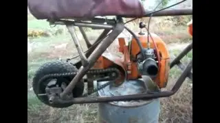 Мопед из бензопилы(Moped from chainsaw)