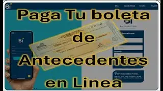 Como pagar las boletas de antecedentes penales en Banca en linea del Banco Industrial