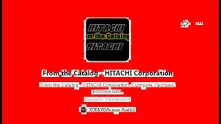 Catalogs - HITACHI - HITACHI HiFi