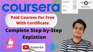 How To Get Paid Coursera Courses For Free Along with Certificate in 2021 || Free Courses 