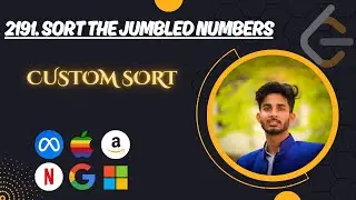 2191. Sort the Jumbled Numbers | Leetcode | Python - DSA