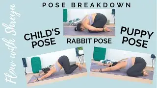 HOW TO DO CHILD'S POSE AND PUPPY POSE | YOGA POSE TUTORIAL