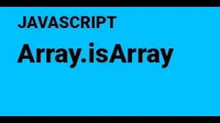 46 Array isArray