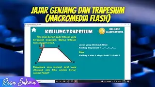 Jajar Genjang dan Trapesium | Macromedia Flash