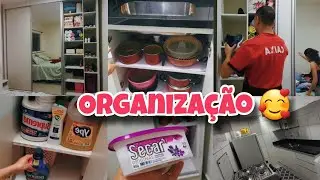 ORGANIZAÇÃO DO GUARDA ROUPA E ARMÁRIOS NOVOS| FICOU TUDO PERFEITO 🥹🙏🏻