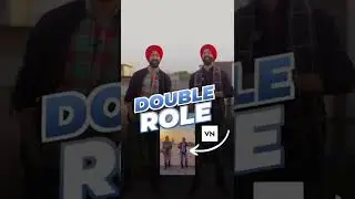 How to Make DOUBLE ROLE Video in VN app 🔥 