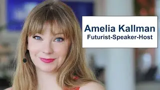 Futurist Amelia Kallman - Speaking Reel 2025