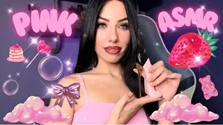 ASMR MA E' TUTTO ROSA - Fast and Aggressive Triggers con oggetti esclusivamente rosa