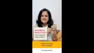 How do Rhymes foster Language Development | NutSpace #shorts