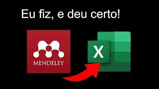 Como fazer uma revisão sistemática com Excel e Mendeley