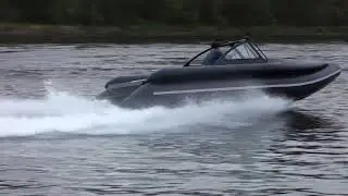 Борус 670 RIB jet первый спуск