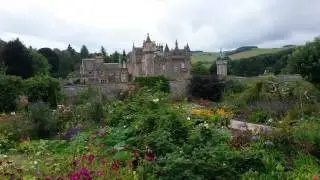 The walled Garden at Abbotsford house