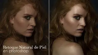 RETOQUE DE PIEL NATURAL EN PHOTOSHOP | SEPARACION DE FRECUENCIA