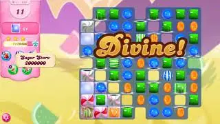 Candy Crush Saga Level #193 NO BOOSTERS | interesting level