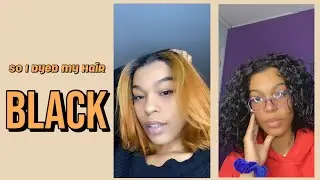 WATCH ME DYE MY NATURAL HAIR JET BLACK | WASH DAY! | NATURAL HAIR |  ft. ION DYE AND DEVELOPER