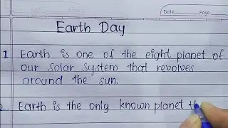 10 lines on World Earth Day in English
