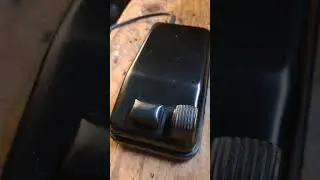 1957 Singer 201 sewing machine. Cleaned, oiled, and sewing.