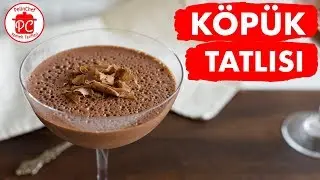 ÇİKOLATALI KÖPÜK TATLISI - KOLAY ÇİKOLATALI TATLI TARİFİ - SÜTLÜ TATLI TARİFİ - ÇİKOLATALI TATLILAR