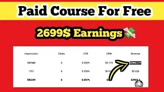 Adsterra earning tricks || Paid Course for Free Live Proof