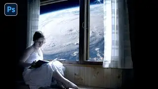 Girl is out of the world - Photoshop Manipulation