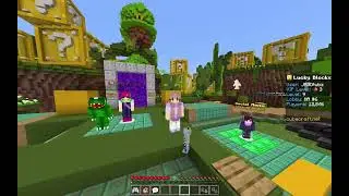 Cubecraft Lucky Block Lobby Easter Eggs