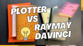 PLOTTER vs  Raymay Davinci Binder - Bible Size - Comparison - Which is better?