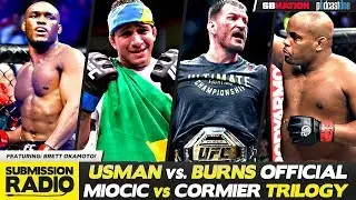 BREAKDOWN: Usman vs. Burns, Masvidal Out, Miocic vs. Cormier 3, McGregor's Retirement Pointless?