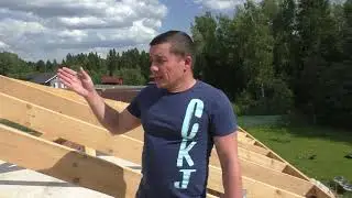Монтаж стропильной системы: теория (Рижский Эдем)