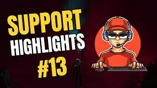 Support Highlights #13 - League of Legends (Master Elo)
