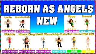How To Find 10 NEW ANGELS in REBORN AS ANGELS ROBLOX ! 😇 [UPDATE] [walkthrough]