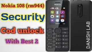 nokia 108(rm-944) security code unlock @danishlab202