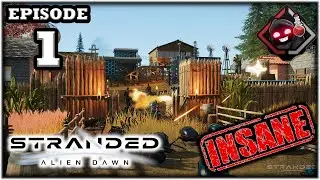 Mukluk Plays Stranded: Alien Dawn - Insane - Military Outpost Part 1