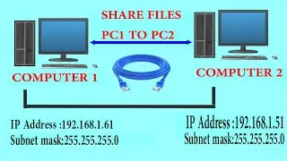 How to Share Folders And Drives From One Computer to Another Computer in windows 10/11/8/7