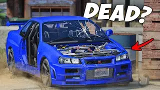 Restoring DESTROYED Nissan Skyline GT-R34 sa GTA 5