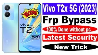 ViVO T2x 5G  FRP UNLOCK  ANDROID 13 (without pc) | 2023 Latest Security