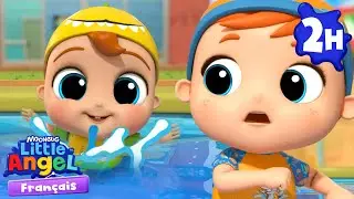 Bébé Requin Dans La Piscine | Comptines avec Bébé Louis | Little Angel Français