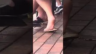 Candid Bare Soles Relaxing (: